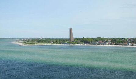 Blick auf Laboe